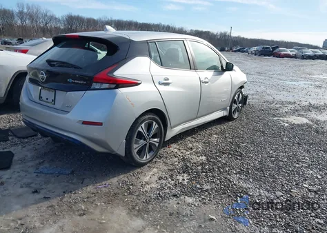 2018 Nissan Leaf Sv из США, поврежденный, VIN 1N4AZ1CP2JC307894